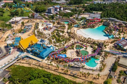 Andamanda Phuket Water Park Ticket - Thailand - Andamanda is the largest leisure and entertainment destination in Phuket. Andamanda celebrates the natural treasures of Thailand and the inspired tales of adventure from the Andaman Coastline. The Thai design is reflected in all areas, including the retail area, restaurants, cafes and event spaces. Andamanda is an impressive destination offering the senses and spirit an unforgettable experience of joy and relaxation, to visitors of all ages. Andamanda Phuket Water Park Ticket - Thailand - Image 2 of 5