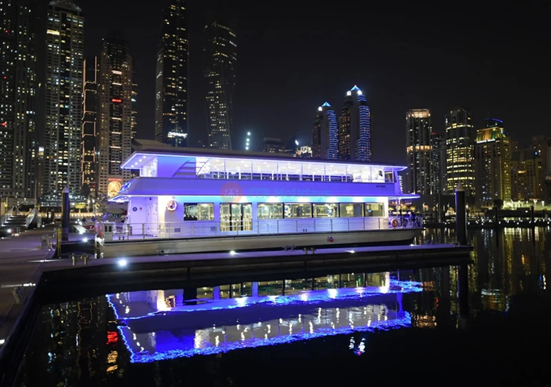 Marina Glass Boat Dinner  Cruise