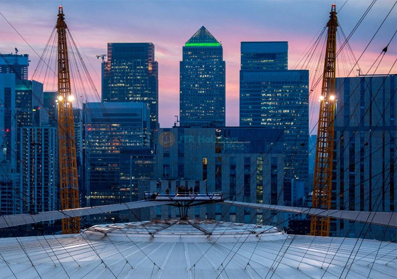 Up at The O2 Climbing Experience in London