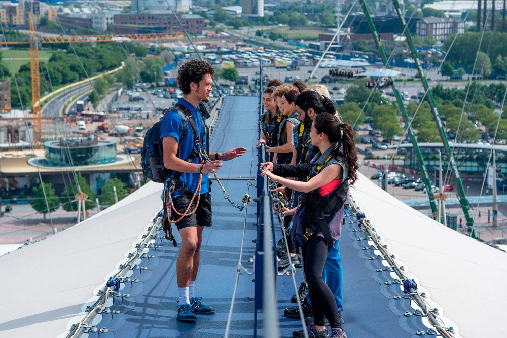 Up at The O2 Climbing Experience in London - Image 2 of 5
