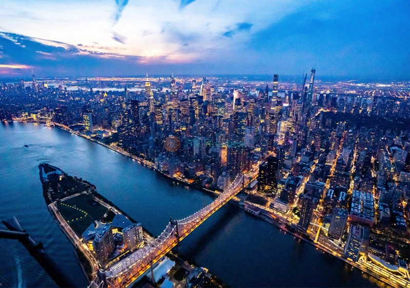Tour panoramico in elicottero di New York City da Westchester