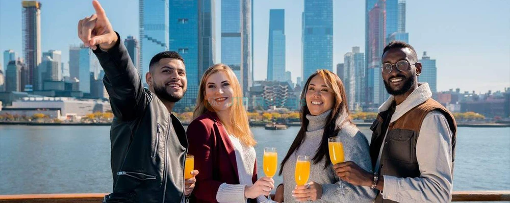 纽约市早午餐、午餐或晚餐自助餐河上游船 - Image 3 of 8