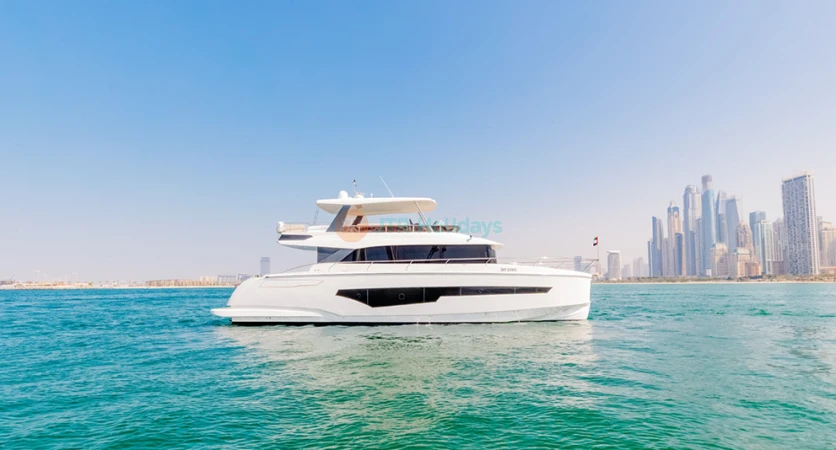 Gala Yacht Rental Dubai – 62 FT Luxury Private Cruise - JTR Holidays