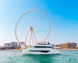 Gala Yacht Rental Dubai – 62 FT Luxury Private Cruise - JTR Holidays
