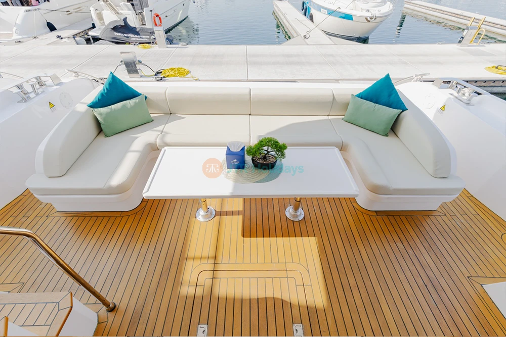 Gala Yacht Rental Dubai – 62 FT Luxury Private Cruise - JTR Holidays