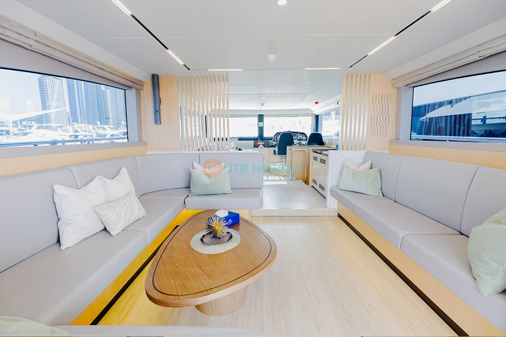 Gala Yacht Rental Dubai – 62 FT Luxury Private Cruise - JTR Holidays
