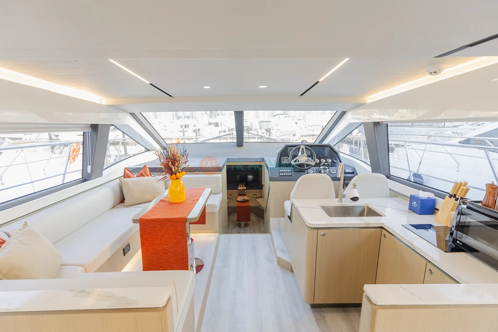 Fin Yacht Rental Dubai - 52 FT | Private Luxury Yacht Charter in Dubai - JTR Holidays