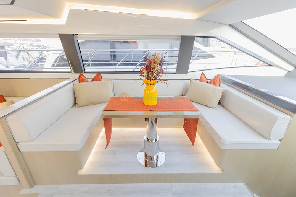 Fin Yacht Rental Dubai - 52 FT | Private Luxury Yacht Charter in Dubai - JTR Holidays