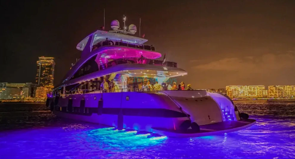 Luxury Super Yacht Experience in Dubai | Private Yacht Cruise & VIP Service-JTR Holidays - Image 1 of 5