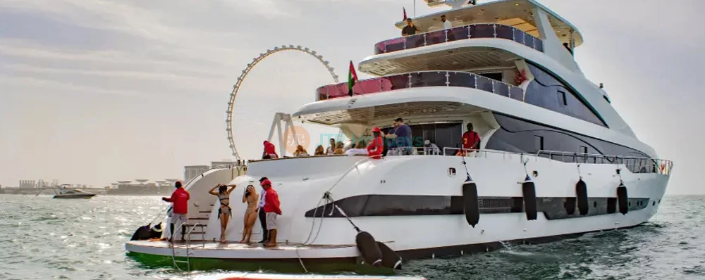 Luxury Super Yacht Experience in Dubai | Private Yacht Cruise & VIP Service-JTR Holidays - Image 3 of 5