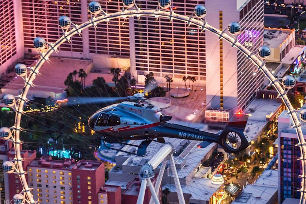 Las Vegas Views Helicopter Night Flight Experience - Image 1 of 10