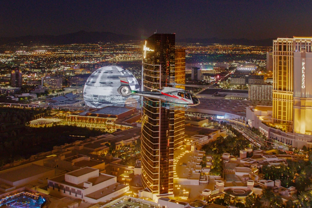 Las Vegas Views Helicopter Night Flight Experience - Image 6 of 10