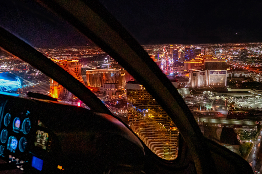 Las Vegas Views Helicopter Night Flight Experience - Image 7 of 10