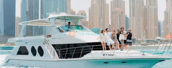 Dubai Marina Yacht Tour | Luxury Yacht Cruise with Stunning Views - JTR Holidays