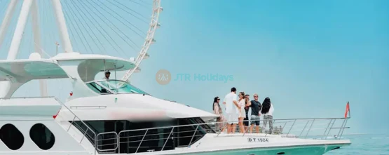 Dubai Marina Yacht Tour | Luxury Yacht Cruise with Stunning Views - JTR Holidays