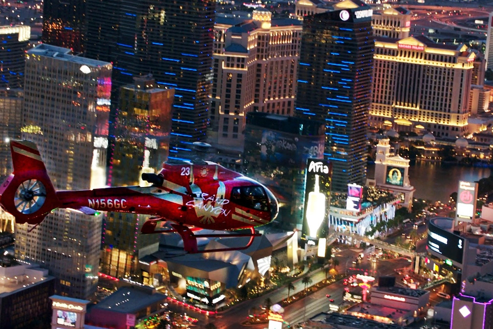 Las Vegas Strip Helicopter Night Flight - Image 4 of 9