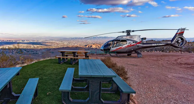Las Vegas Red Rock Canyon Sunset Helicopter Tour - Image 1 of 7