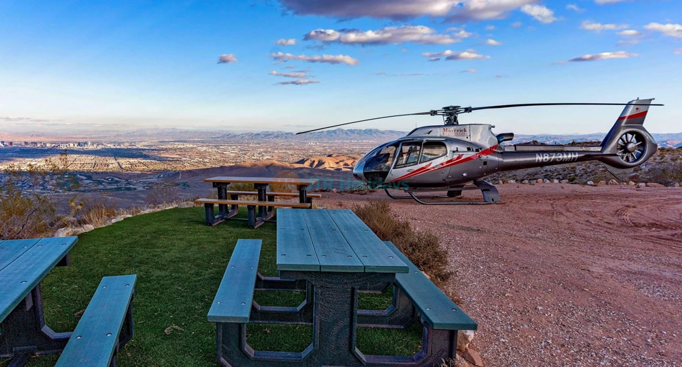 Las Vegas Red Rock Canyon Sunset Helicopter Tour | Scenic Sunset Flight - JTR Holidays - Image 1 of 5