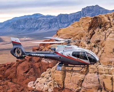 Las Vegas Red Rock Canyon Sunset Helicopter Tour - Image 5 of 5