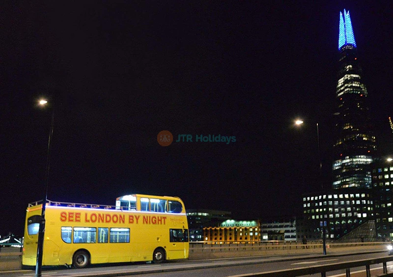 Experience London at Night – Evening Sightseeing Bus Tour - JTR Holidays