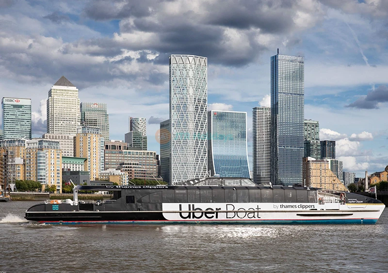 River Thames Hop-on Hop-off Boat by Thames Clippers