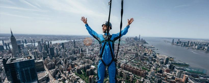 City Climb Ticket at Edge New York - The City Climb ticket at Edge New York offers an unforgettable adventure, allowing you to scale the world’s highest open-air building ascent. Experience the thrill of climbing a 1,200-foot-high skyscraper, with stunning 360-degree views of New York City. Strap on a climb suit, lean out from the highest outdoor platform in the city, and take in the surreal sights of iconic landmarks like the Empire State Building and Central Park. This daring experience is perfect for adventure-seekers looking to see the city from a whole new perspective. City Climb Ticket at Edge New York - Image 3 of 5