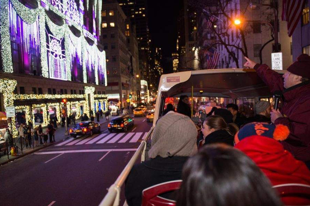 New York Open-Top Night Bus Tour - Image 5 of 5
