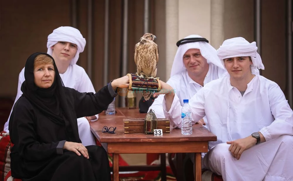 Premium Red Dunes, Camel Safari & 3 Cuisines Buffet at Al Khayma Camp - JTR Holidays - Image 11 of 12