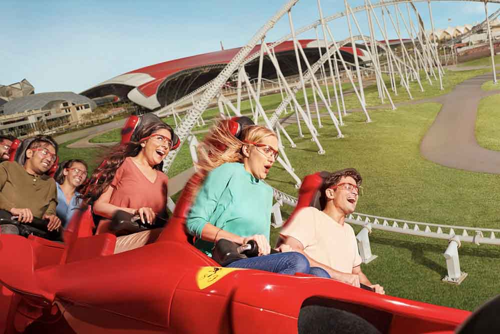 Ferrari World Abu Dhabi Tickets - Book Ferrari World Abu Dhabi tickets with JTR Holidays and enjoy thrilling rides, family attractions, and record-breaking roller coasters. Choose single or multi-day passes and make the most of your Yas Island adventure. Ferrari World Abu Dhabi Tickets - Image 3 of 5