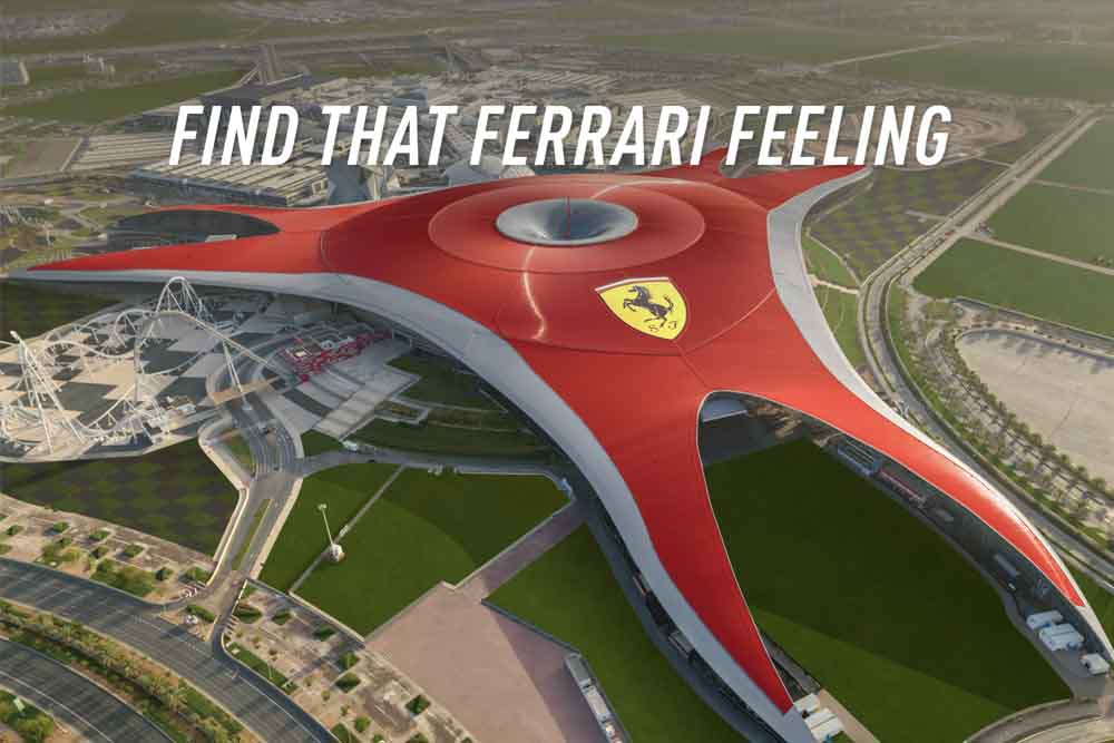 Entradas para Ferrari World Abu Dhabi - Reserva entradas para Ferrari World Abu Dhabi con JTR Holidays y disfruta de emocionantes atracciones, entretenimiento familiar y montañas rusas que rompen récords. Elige entradas para uno o varios días y aprovecha al máximo tu aventura en Yas Island. Entradas para Ferrari World Abu Dhabi - Imagen 5 de 5