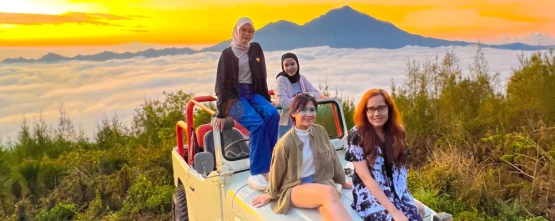 Mount Batur Jeep Tour Bali Off Road Sunrise Ride - JTR Holidays