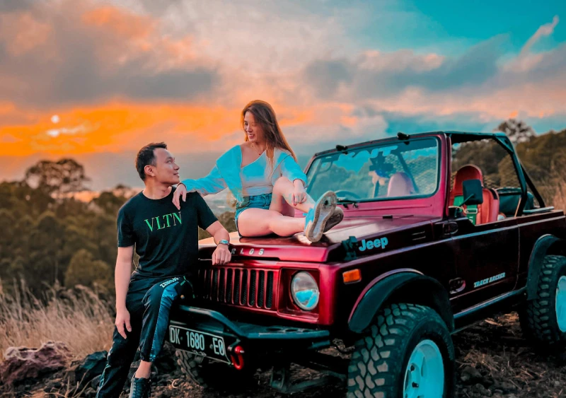 Mount Batur 4WD Jeep Tour Bali