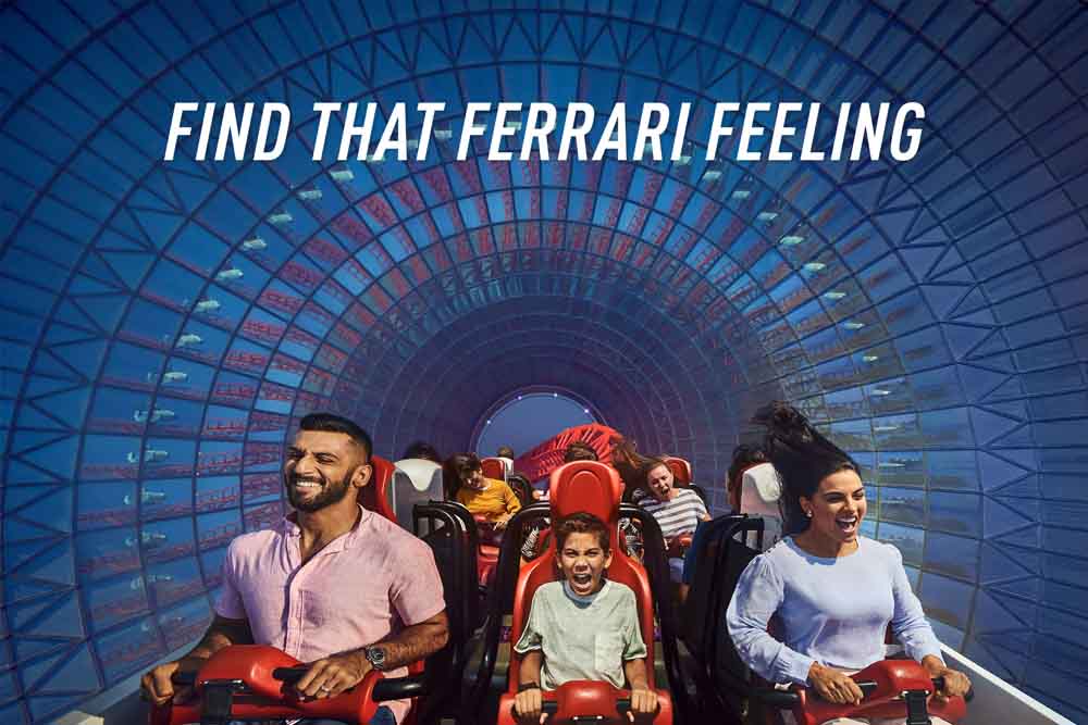 Ferrari World Tickets | Buy Now @ AED 295 Only | 30 % off - JTR Holidays