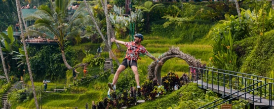 Alas Harum Bali Swing, Skybike & Zipline Adventure - JTR Holidays