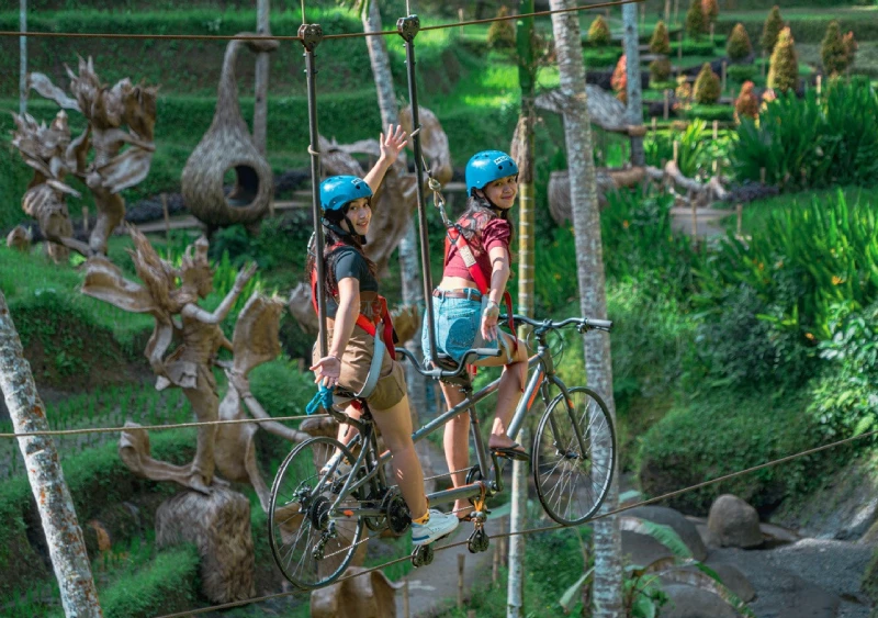 Alas Harum Swing, Skybike & Zipline Bali