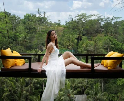 Picheaven Bali Swing Ticket - Discover Picheaven Ubud Swing, Bali’s must-do jungle swing in Ubud. Glide over emerald rice terraces on single or tandem swings, capture Instagrammable shots at 11 photo spots, and enjoy convenient hotel transfers. Book your Bali swing ticket today. Picheaven Bali Swing Ticket - Image 2 of 5