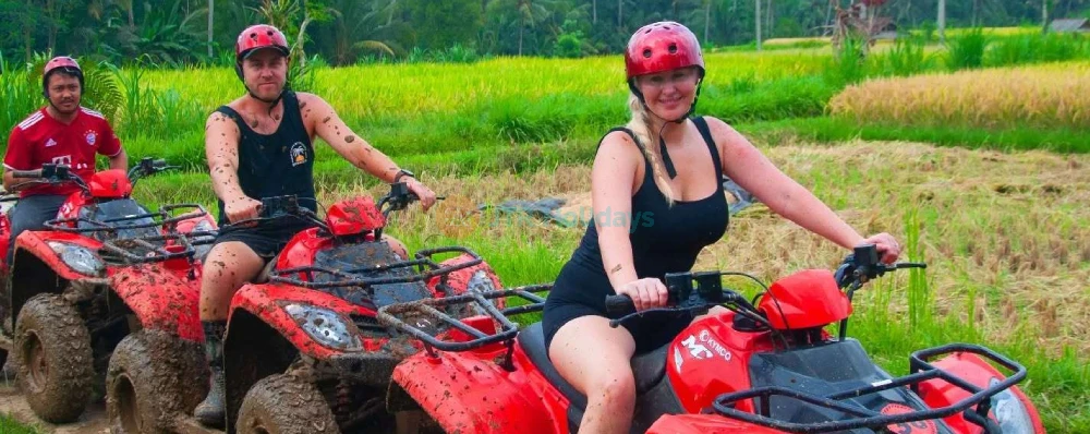 ATV Quad Bike Through Barong Cave at Dadi Bali Adventure - Image 4 of 5