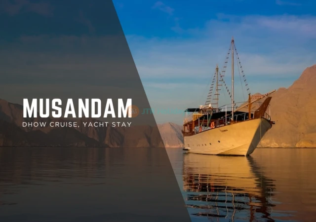 Musandam Staycation – Naviga su un Dhow, Soggiorna su uno Yacht