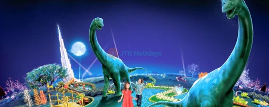 Dubai Garden Glow - Dinosaur park Dubai | Timing, Entry Ticket - JTR Holidays