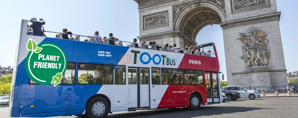Tootbus Paris Hop-On Hop-Off Tours Explore Paris at Your Own Pace - JTR Holidays - Image 4 of 5