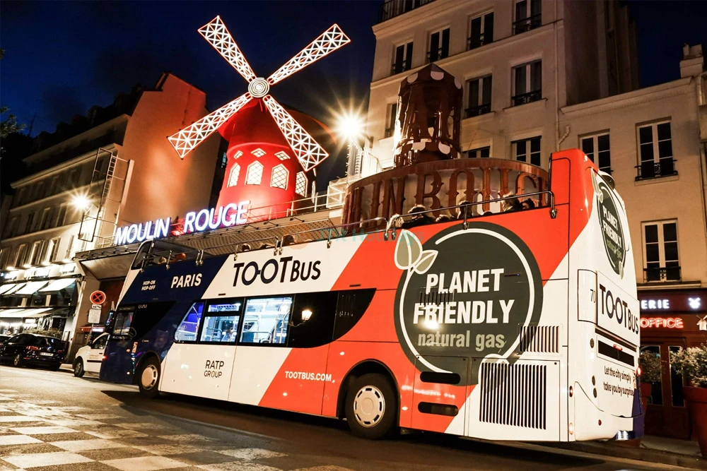 Tootbus Paris Hop-On Hop-Off Tours Explore Paris at Your Own Pace - JTR Holidays