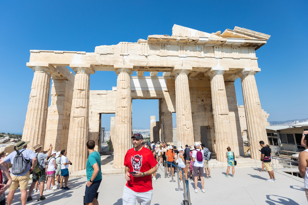 Acropolis of Athens Tickets - Explore ancient Athens with the Acropolis Entry & Self Guided Audio Tour. Discover iconic landmarks like the Temple of Athena Nike, Erechtheion, and Propylaea at your own pace. End your journey at the Parthenon with immersive commentary. Includes skip the line access and offline audio guide for a hassle-free experience. Acropolis of Athens Tickets - Image 4 of 5