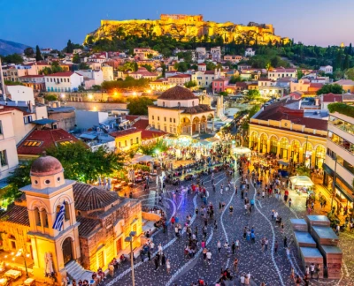 Big Bus Athen Hop-on Hop-off Bustour - Erleben Sie Athen mit der Big Bus Hop-on Hop-off Bustour: 24/48 Stunden offene Doppeldecker, mehrsprachiger Audioguide, kostenloses WLAN und unbegrenzter Zugang zur Akropolis, zum Parthenon, Syntagma und mehr. Big Bus Athen Hop-on Hop-off Bustour - Bild 2 von 5