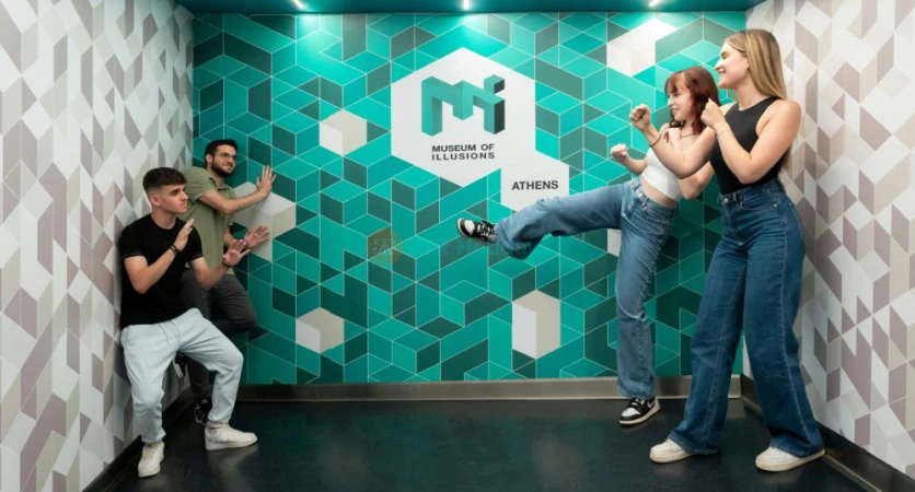 Explore the Museum of Illusions in Athens - JTR Holidays