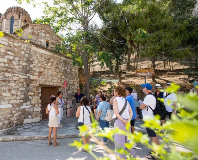 Early Access to the Acropolis and Old Athens Walking Tour - Skip the line, early-access Acropolis and Old Athens walking tour in Athens. Small group guided visit to Propylaea, Parthenon, Erechtheion, plus a dawn stroll through Plaka and Anafiotika. Book this UNESCO site experience for Ancient Greek history, panoramic views, and authentic Athens exploration. Early Access to the Acropolis and Old Athens Walking Tour - Image 5 of 5