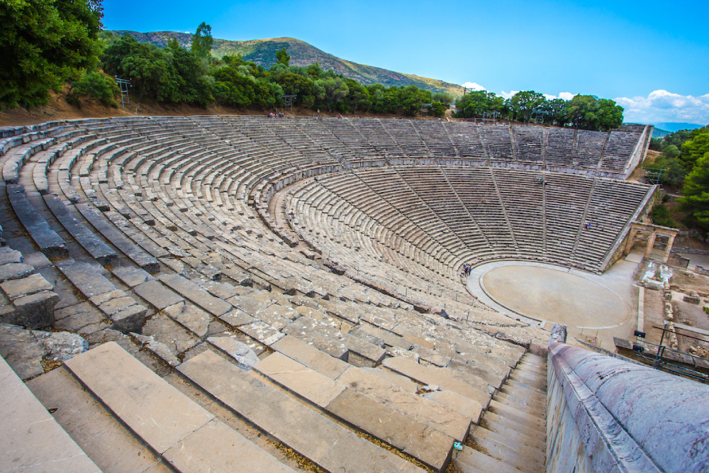 Epidaurus & Mycenae Full-Day Tour from Athens - Full day guided tour from Athens to UNESCO archaeological sites Mycenae and Epidaurus. Explore Mycenae’s Lion Gate, royal tombs & Cyclopean walls, marvel at Epidaurus Theatre’s perfect acoustics, and stroll historic Nafplio with round trip transport included. Perfect for history buffs and cultural travelers. Epidaurus & Mycenae Full-Day Tour from Athens - Image 3 of 5