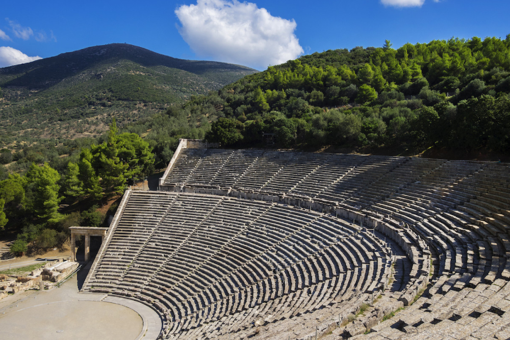 Epidaurus & Mycenae Full-Day Tour from Athens - Full day guided tour from Athens to UNESCO archaeological sites Mycenae and Epidaurus. Explore Mycenae’s Lion Gate, royal tombs & Cyclopean walls, marvel at Epidaurus Theatre’s perfect acoustics, and stroll historic Nafplio with round trip transport included. Perfect for history buffs and cultural travelers. Epidaurus & Mycenae Full-Day Tour from Athens - Image 4 of 5