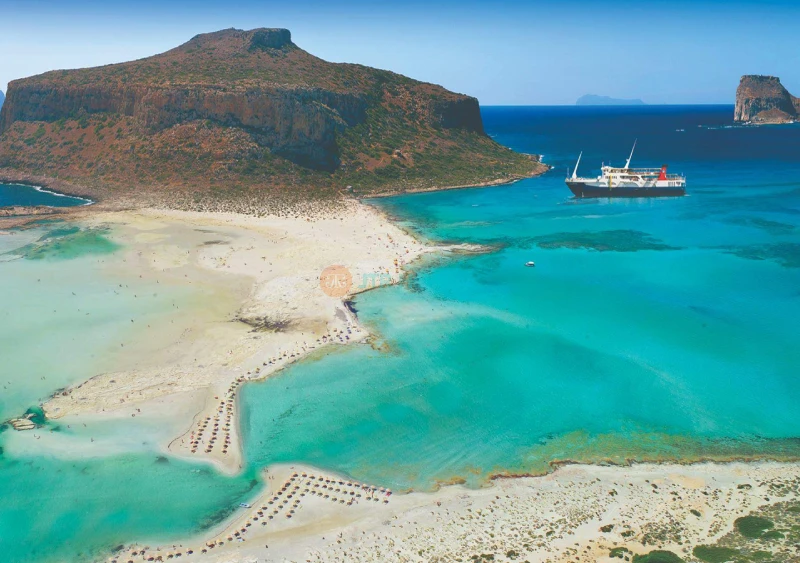 Balos and Gramvousa island boat trip from Kissamos Port