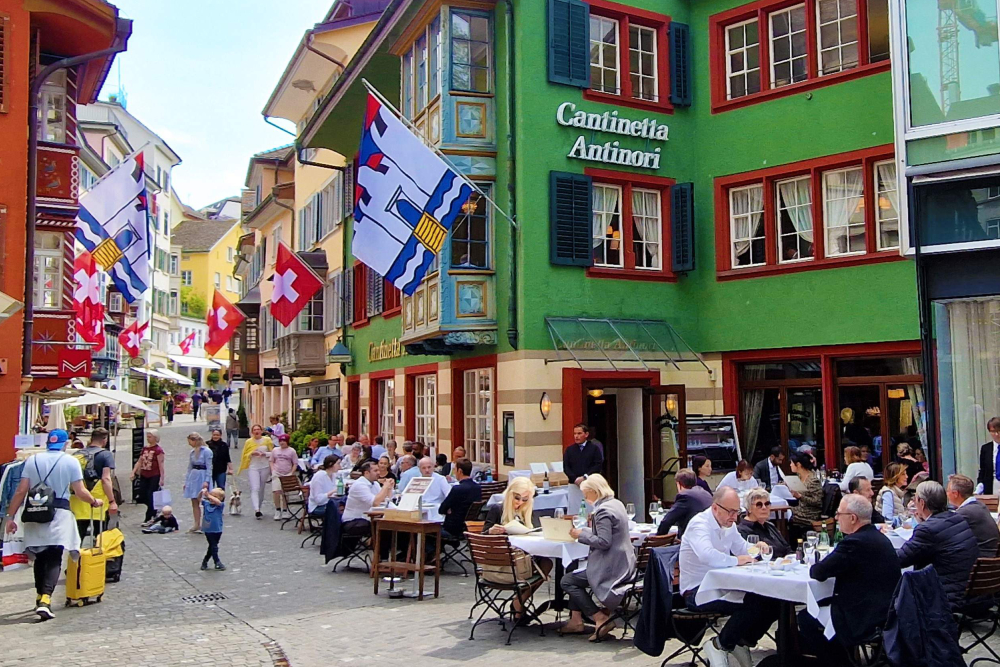 Zurich Sightseeing Bus Tour with Guided Old Town Walk Ticket - Explore Zurich with a scenic sightseeing bus tour and guided Old Town walk. Visit top attractions like Bahnhofstrasse, Lake Zurich, and the Swiss National Museum. Enjoy panoramic views, learn about Zurich’s rich history, and stroll through the charming medieval streets of the Old Town. This half day Zurich city tour is perfect for travelers seeking culture, history, and the best sights in Switzerland’s largest city. Ideal for first-time visitors and anyone wanting a deeper look at Zurich’s highlights. Zurich Sightseeing Bus Tour with Guided Old Town Walk Ticket - Image 5 of 5