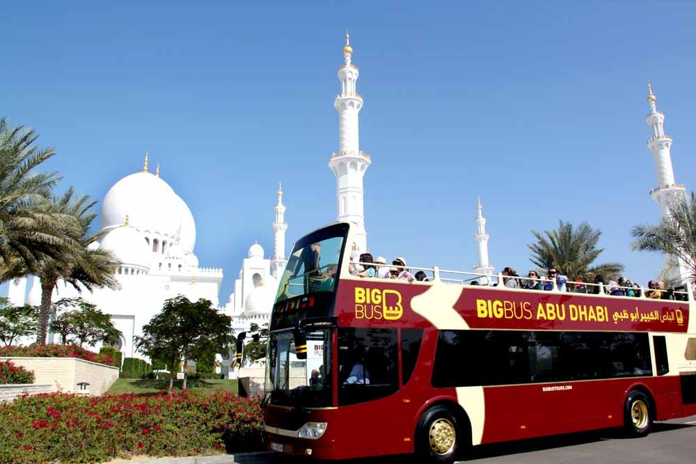Big Bus Tour Abu Dhabi - Sightseeing Hop-On, Hop-Off Bus Tours - JTR Holidays